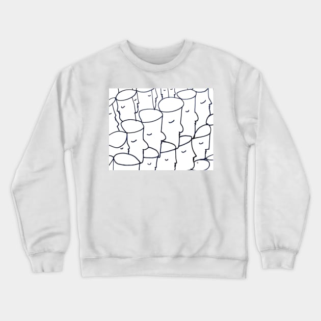 The Hoople pattern Crewneck Sweatshirt by TonyBroadbent